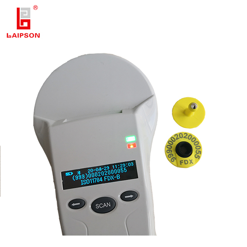 100 Marche Auricolari Rfid HDX ISO 11784/11785 134,2kHz Per Gestione Bestiame E Animali